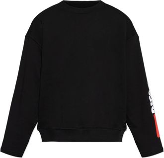 Diesel Heren, Sweatshirts & Hoodies, Zwart, Maat: M