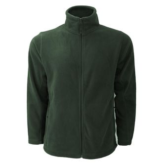 Russell Athletic Russell Heren Full Zip Outdoor Fleece Jacket (Fles groen)