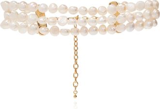 Cult Gaia Nora choker - Dames - Kettingen - Beige - ONE Size - Accessoires