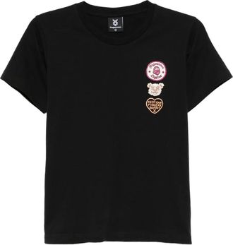 Fingercroxx T-shirt con logo - Nero