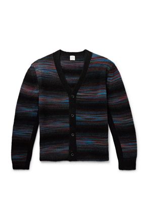 Paul Smith Striped Knitted Cardigan