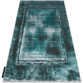RugsX Alfombra De Luxe Moderna 634 Marco Vintage - Structural Verde / Antracita Green 240x330 Cm