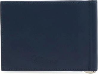 Chopard Tweedehands leren portemonnees - Heren - Vintage Accessoires - Blauw - ONE Size - Leer - Vintage