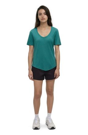 tentree Brackley T-Shirt in Tidal Teal Heather at Nordstrom, Size X-Large