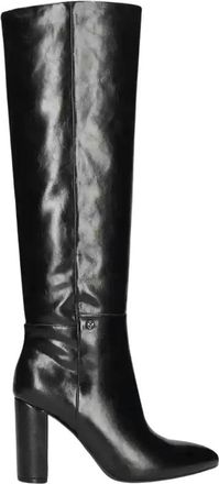 Mexx Krystal Indy Hoge Laars met Hak - Dames - Laarzen met Hak - Zwart - 36 EU - Polyester - Schoenen