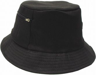MFH Mens Fisherman Bucket Hat Black Size XL