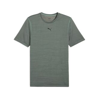 Puma Trainingsshirt PUMA M TAD TECH SEAMLESS TEE, Herren, Gr. XXL, gr&uuml;n (gr&uuml;n moon), Obermaterial: 72% Polyester, 28% Polyamid, regular fit normal, Rundhal