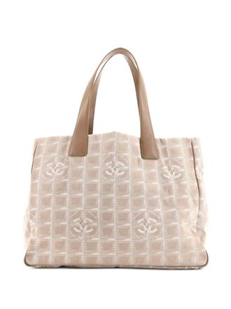 Chanel Travel Line Nylon Medium shoulder bag - Toni neutri