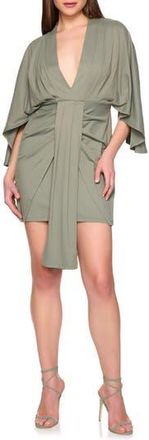 Susana Monaco Pleated Dolman Minidress in Slate at Nordstrom Rack, Size X-Small