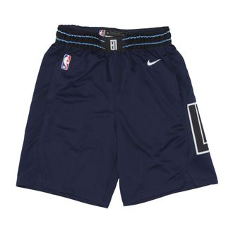 Nike Sportswear, male, Blue, Size: XL City Edition Basketball Shorts Loslak 23