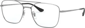 Ray-Ban Demo Irregular Unisex Eyeglasses RX6450 2502 56