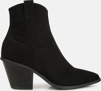 London Rag elettra ankle length cowboy boots
