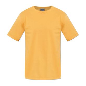 Hanro T-Shirts, male, Orange, Size: 2XL Living Shirts Crew Neck T-Shirt