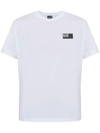 Emporio Armani logo-print T-shirt - men - Cotton - M - White