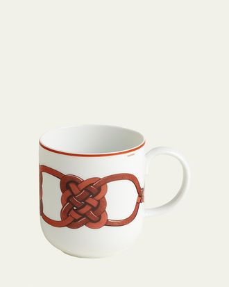 Herm&egrave;s Tressages Equestres No. 1 Mug, 10 oz