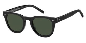 Tommy Hilfiger TH 86/S 807/QT Mens Sunglasses Black Size 49
