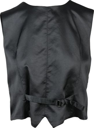 Maison Margiela Grey Viscose Sleeveless Top