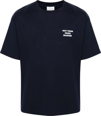 Drôle de Monsieur la camiseta con eslogan Permts203co002ny