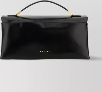 Marni prisma leather shoulder bag