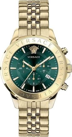Versace VEV600619 Chrono Signature heren horloge goud 44 mm