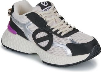 No Name NONAME Carter 2.0 Runner W Fashion Casual Running Shoes, White, silver, black, 6 UK
