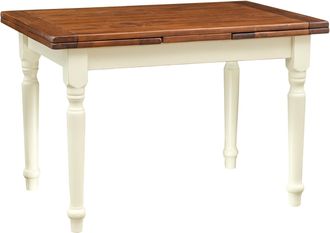 Biscottini International Mesa De Madera Maciza 120x80 Cm Mesa Extensible Mesa De Comedor Y Cocina Mesa De Centro Rectangular Hecha A Mano Made In Italy