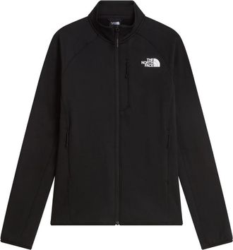 The North Face Polartec Powerstretch Meteora Full Zip - Dames - Fleece jassen - Zwart - L - Fitness