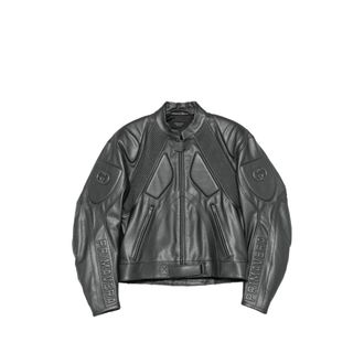 Gucci Interlocking G Leather Jacket