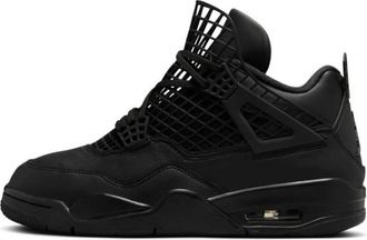 Nike Jordan 4 Retro Net - Dames - Fitnessschoenen - Zwart - 36 EU - Leer - Fitness