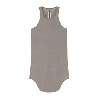Rick Owens Dames, Tops, Grijs, Maat: XS Zijde