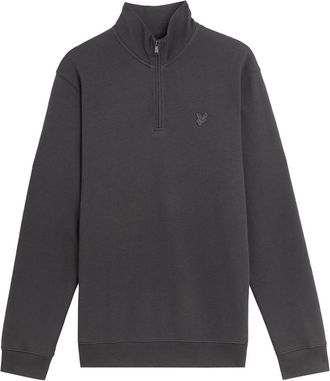 Lyle & Scott Mid Layers Superfine Quarter Zip Sweatshirt - Heren - Vesten met rits - Grijs - XL - Hoodies & sweatvesten