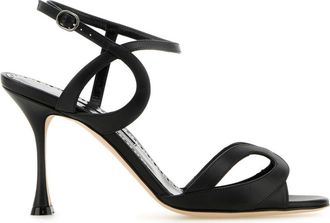 Manolo Blahnik Sandali Elfajrsan 90mm - Nero