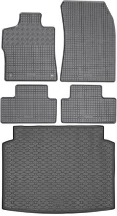 OEM Peugeot 308 Iii Hatchback Desde Diciembre De 2021. Juego De Alfombrillas De Goma Para Coche Y Alfombrilla Para Maletero