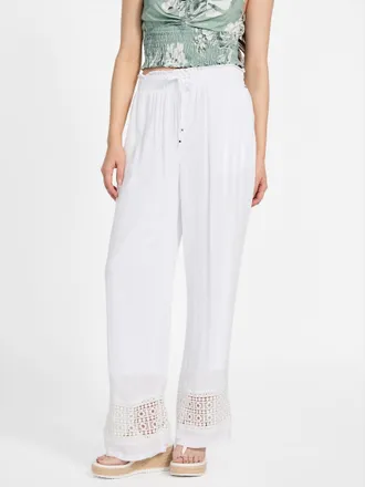 Guess Allison Gauze Palazzo Pants