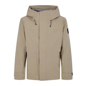 Canada Goose Winter Jackets, male, Beige, Size: XL Rupert Rain Jacket