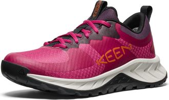 Keen Womens Versacore Breathable Comfortable Waterproof Hiking Shoes, Beaujolais/Gold Flame, 8.5