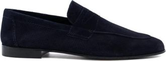 Antica Cuoieria Amalfi Loafer - Heren - Loafers - Blauw - 44 EU - Schoenen