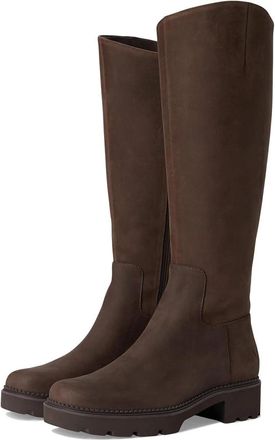 Vionic Mens Vionic Fallbrook J2224L3202 Boots Chocolate Leather Knee High HAWK3072