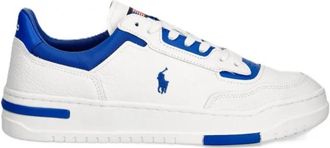 Polo Ralph Lauren Kenmare Sneakers - Heren - Sneakers - Wit - 42 EU - Leer - Schoenen