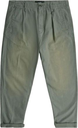G-Star Gestreepte Chino Relaxed Tapered - Heren - Straight fit broeken - Blauw - W36 L32 - Katoen - Broeken