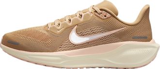 Nike Nike Mens Air Zoom Pegasus 40, Linen/Light Orewood Brown/Washed Coral/White, 3 UK