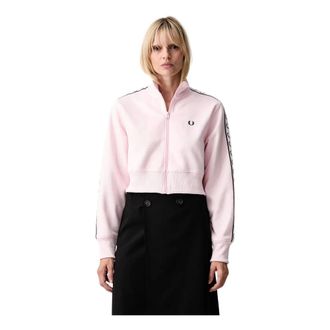 Fred Perry Mujer, Sudaderas, Rosa, Talla: M