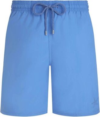 Vilebrequin Okoa Water-reactive Starlettes Lange Zwemshorts - Heren - Strandmode - Blauw - 3XL - Badmode