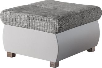Mirjan24 Reposapi&eacute;s Comfivo 122, Soft 017 + Lawa 05, 39x60x60cm, Di&aacute;metro: 0, Cuero Ecol&oacute;gico + Tapiz, Patas: Metal, 0