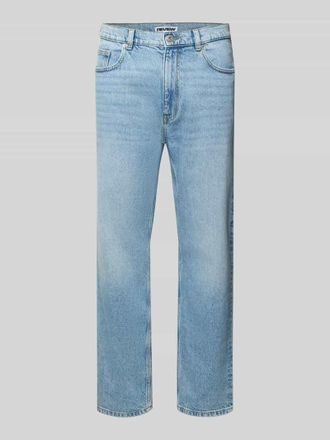 Review Straight Fit Jeans im 5-Pocket-Design in Hellblau, Gr&ouml;&szlig;e 29/30