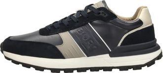 Bj&ouml;rn Borg Runner Low - Heren - Sneakers - Blauw - 43 EU - Schoenen