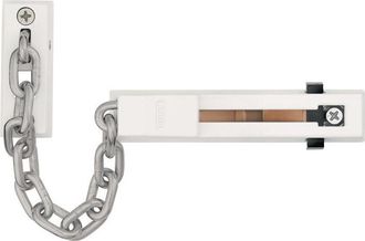 ABUS Cadena Para Puerta Sk66 L.165mm Din L/r Blanca C.cierre Seguridad Ni&ntilde;os