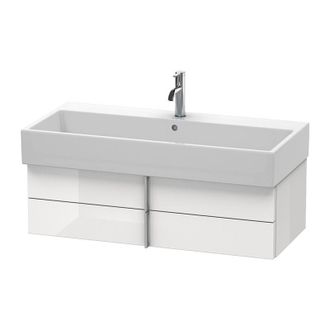 Duravit Duravit Vero Air Mueble De Pared 98,4 X 43,1 Cm, 2 Cajones, Para Vero Air 235010, Color (frente/cuerpo): Decoraci&oacute;n Blanca De Alto Brillo - Va62880222