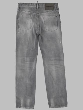 Dsquared2 Logo Patch Jeans - Gray