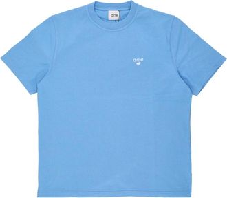 Arte T-shirt Heart Logo - - Tops - Uomo - Blu - XL